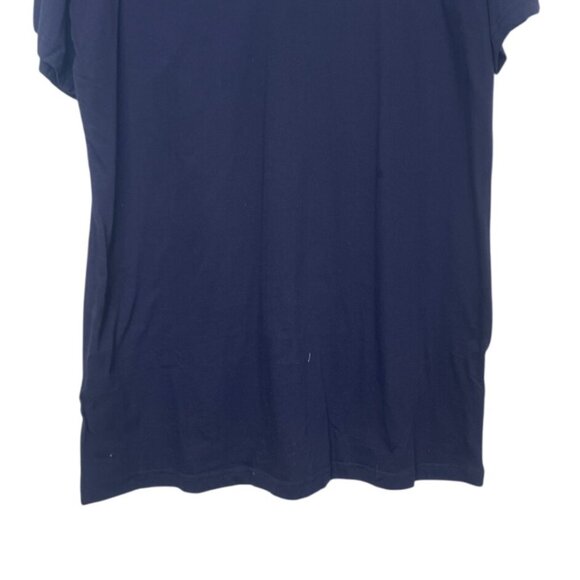 Kingsize Vneck Tshirt Mens 2XLT Tall Blue New WOT - Picture 4 of 7
